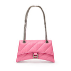 Balenciaga – Pink Crush Matelassé Leather Shoulder Bag