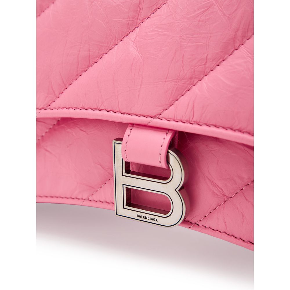 Balenciaga – Pink Crush Matelassé Leather Shoulder Bag