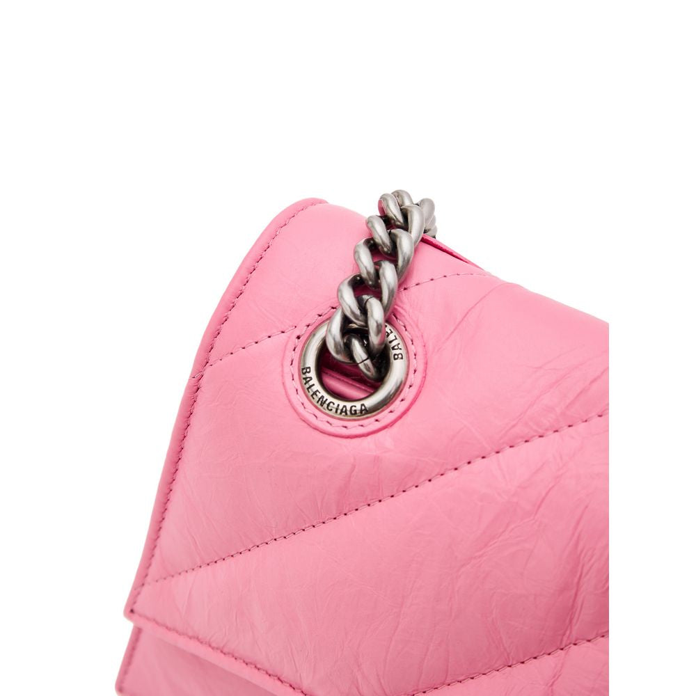 Balenciaga – Pink Crush Matelassé Leather Shoulder Bag
