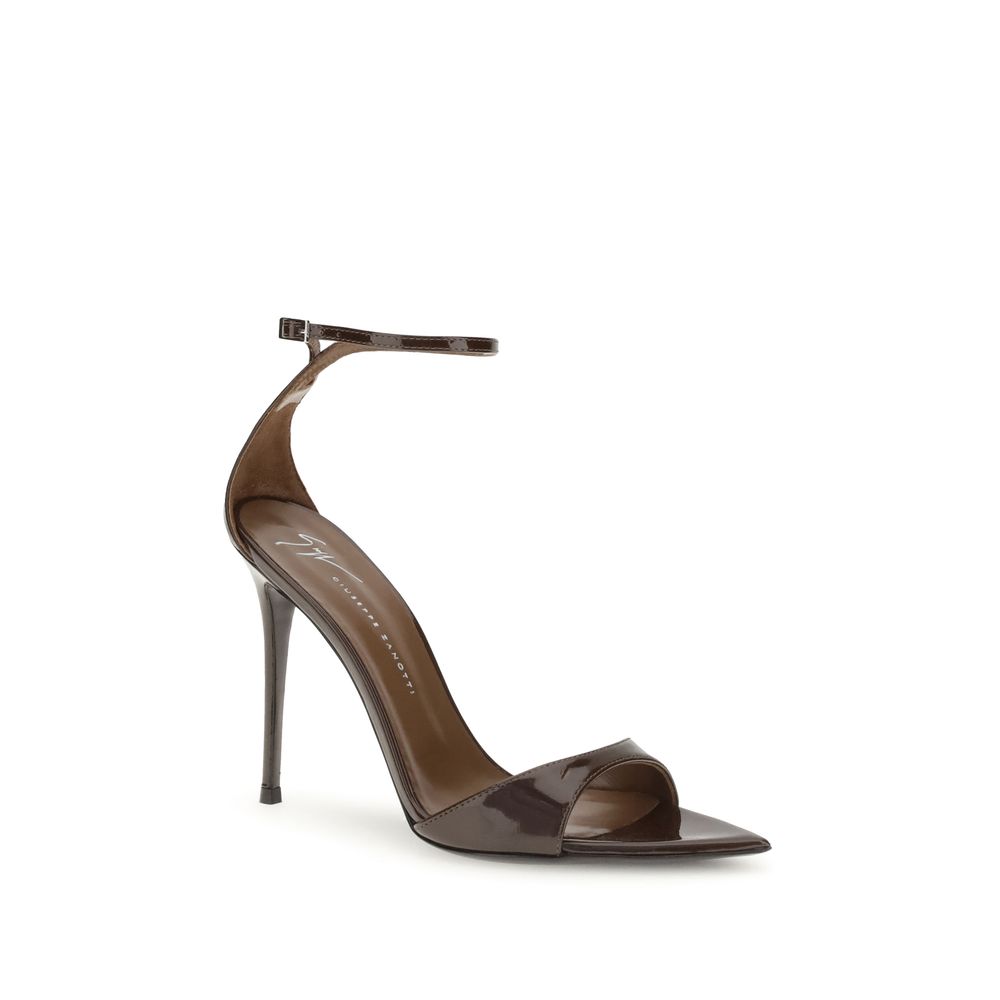 Giuseppe Zanotti – Intriiqo Strap Sandals Brown