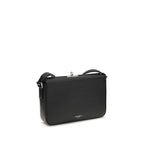 Dolce & Gabbana – Black Marlene Calf Leather Shoulder Bag