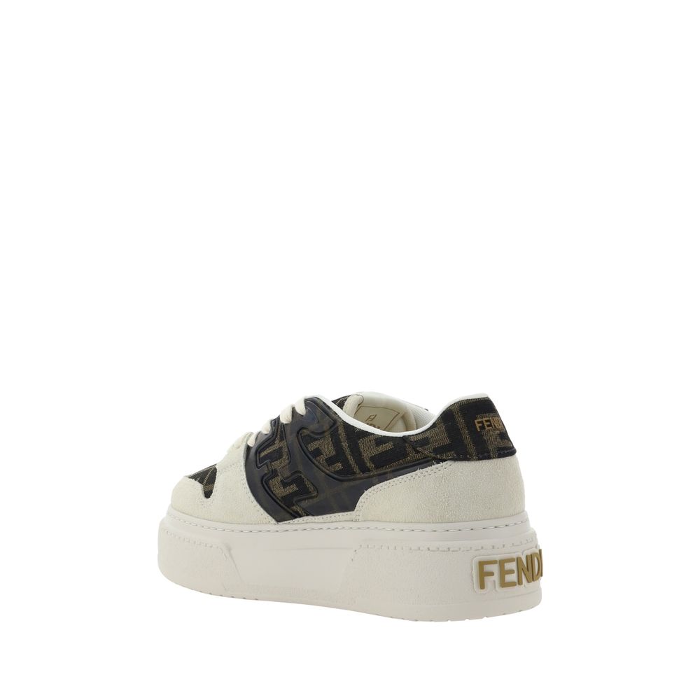Fendi – FF Jacquard Platform Sneakers