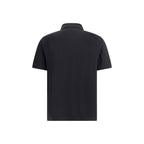 Saint Laurent - Black Cotton Polo Shirt