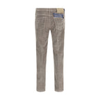 Jacob Cohen - Gray Cotton Casual Pants