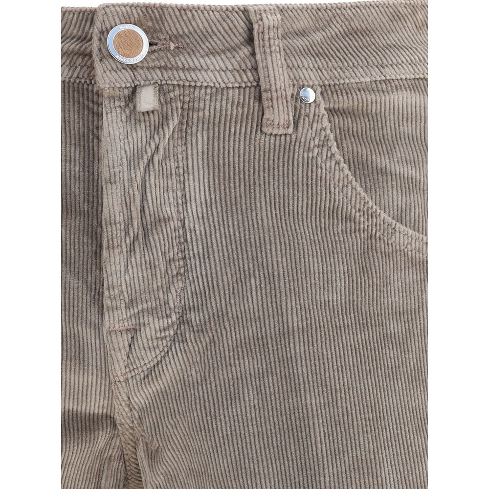 Jacob Cohen - Gray Cotton Casual Pants