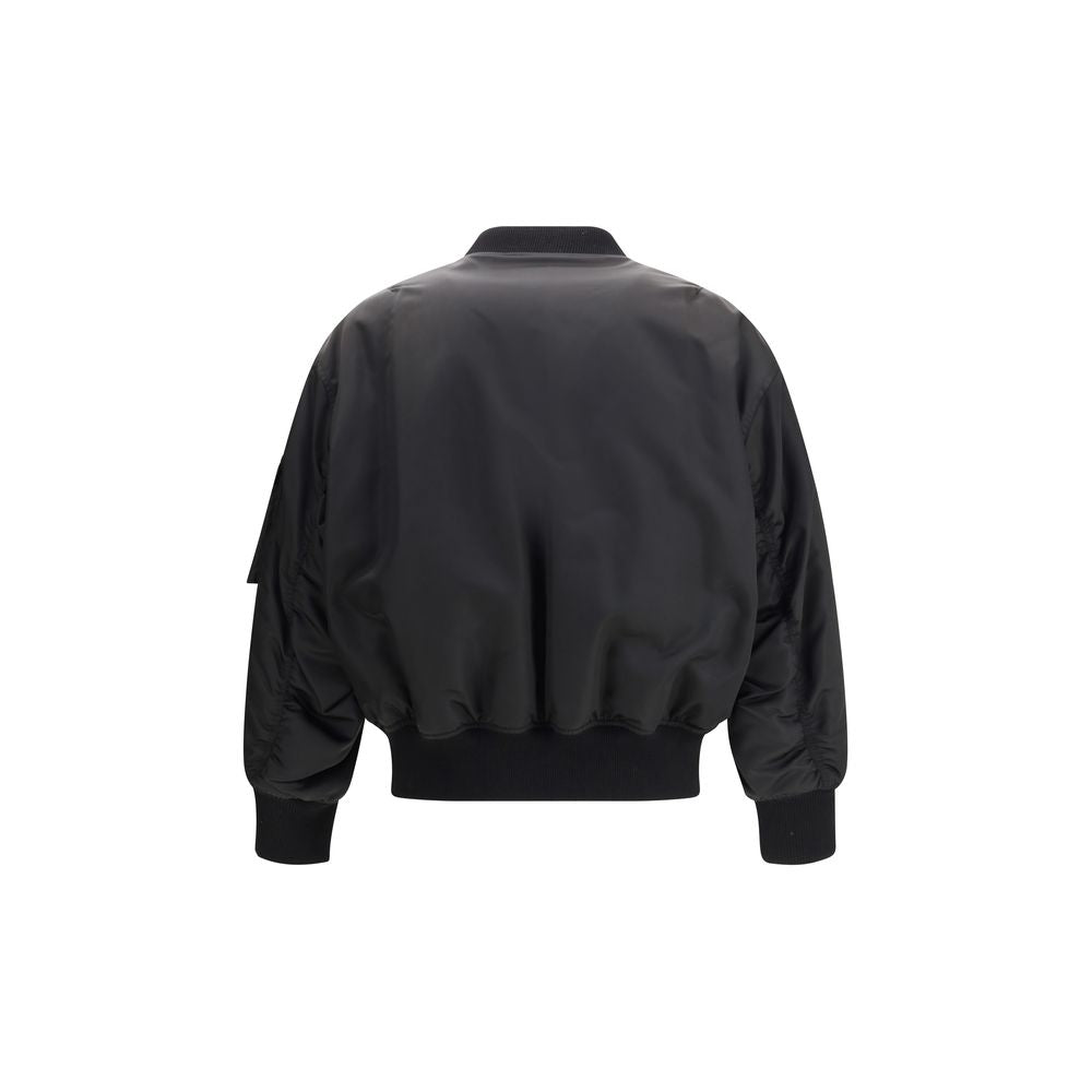 Saint Laurent - Black Polyamide Bomber