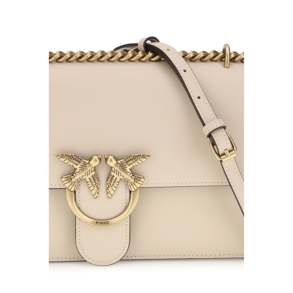 Pinko – Love Leather Shoulder Bag