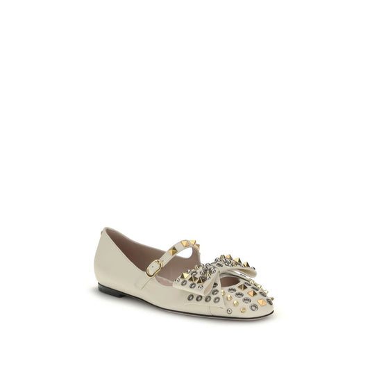Valentino Garavani - Mary Jane Bowow Ballerinas