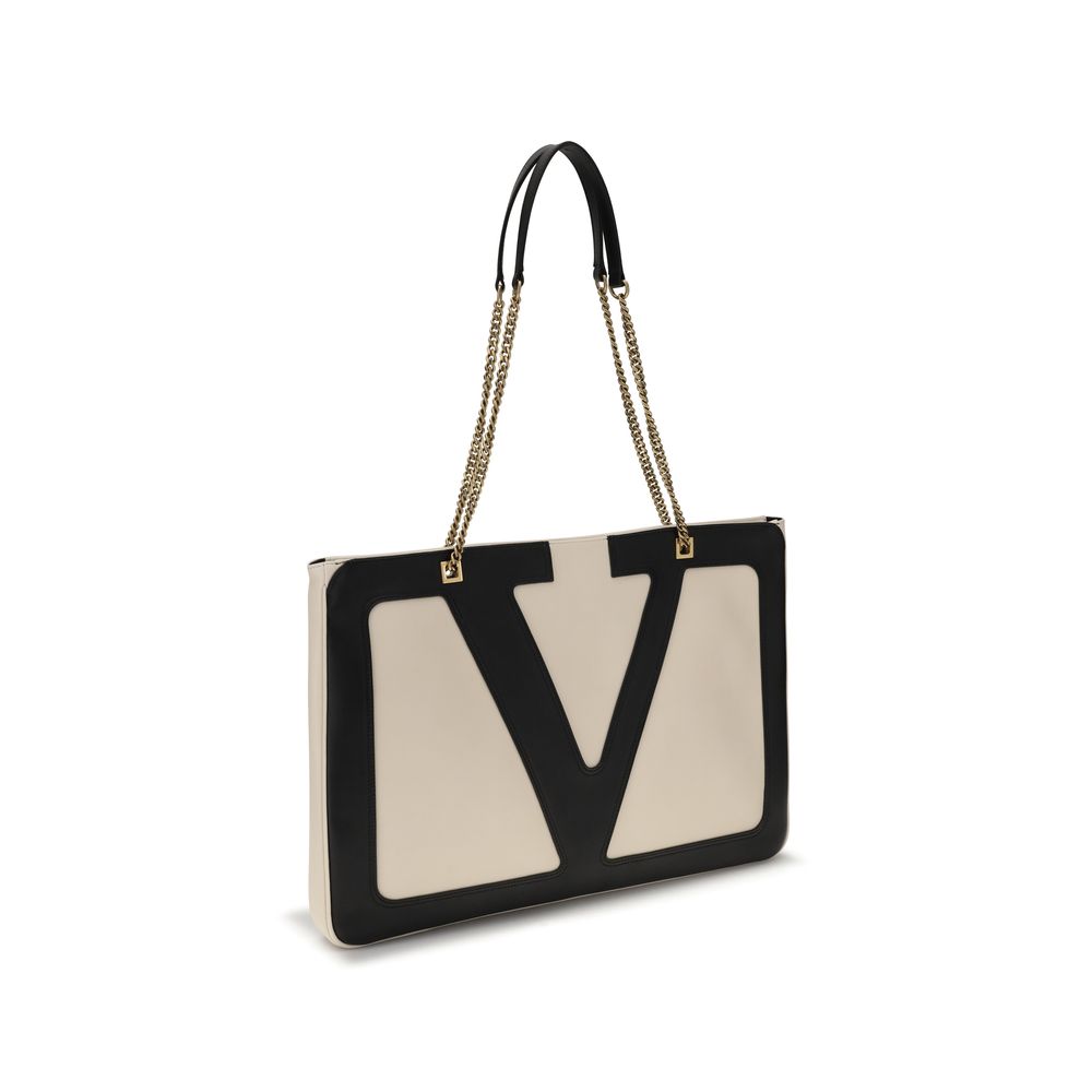 Valentino Garavani – Viva Superstar Large Leather Shoulder Bag
