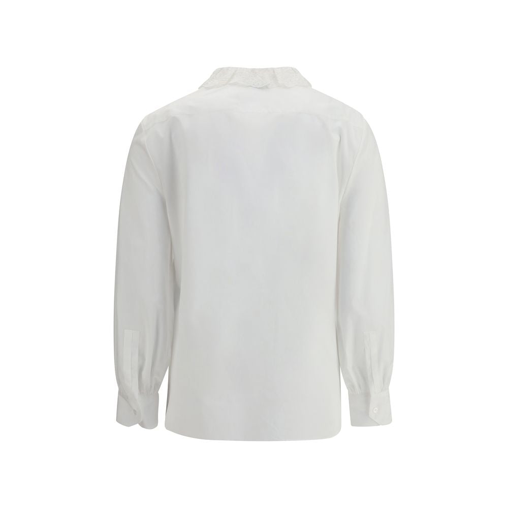 Saint Laurent - White Cotton Dress Shirt
