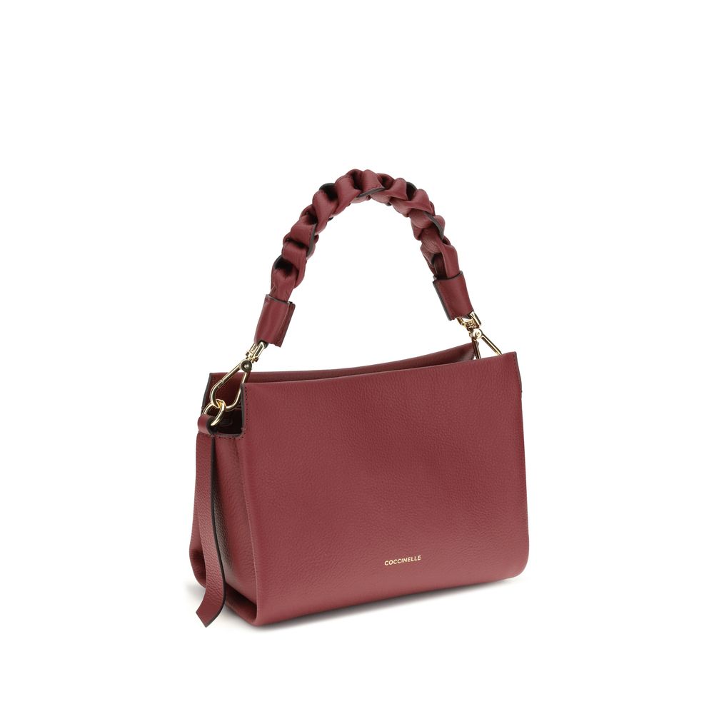 Coccinelle – Boheme Garnet Leather Handbag