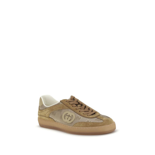 Gucci – G75 Grey Suede Sneakers