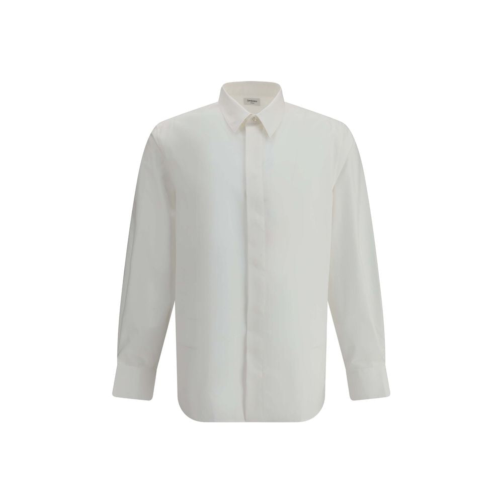 Saint Laurent - White Cotton Dress Shirt