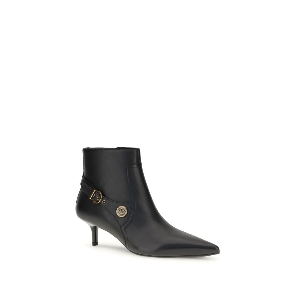PINKO - Leather Ankle Boots