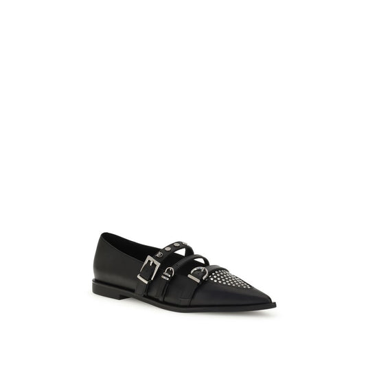 Pinko – Studded Leather Ballerinas