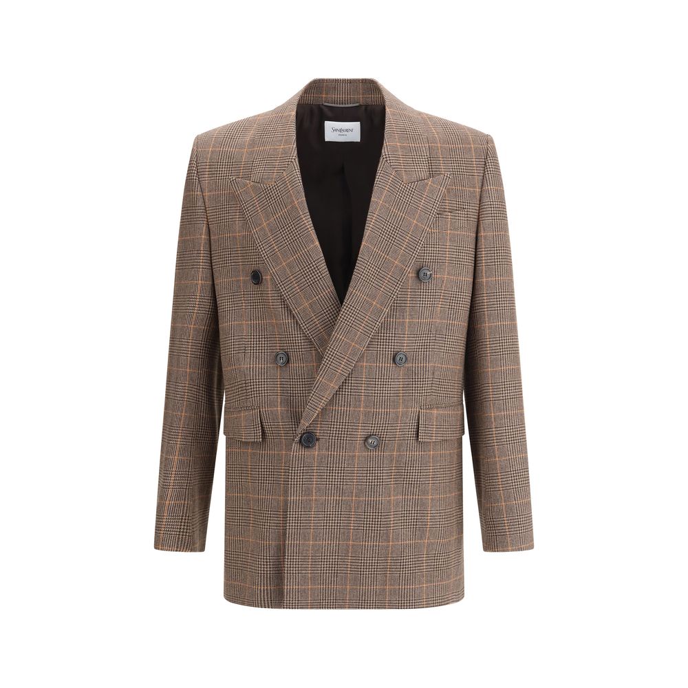 Saint Laurent - Beige Wool Blazer