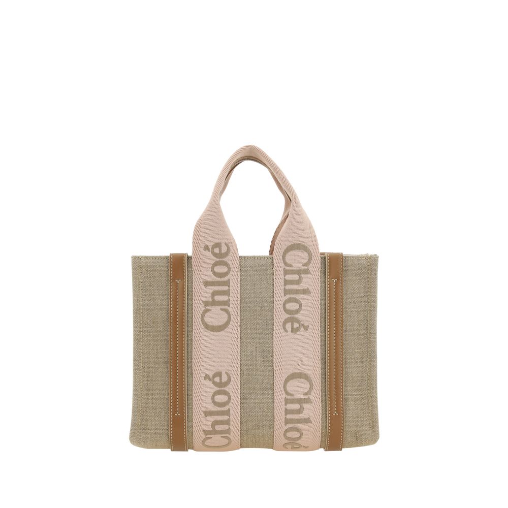 Chloé – Woody Linen Handbag