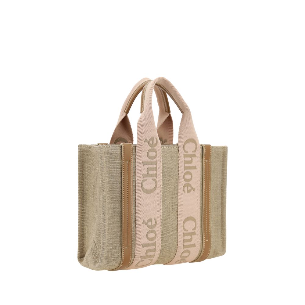 Chloé – Woody Linen Handbag