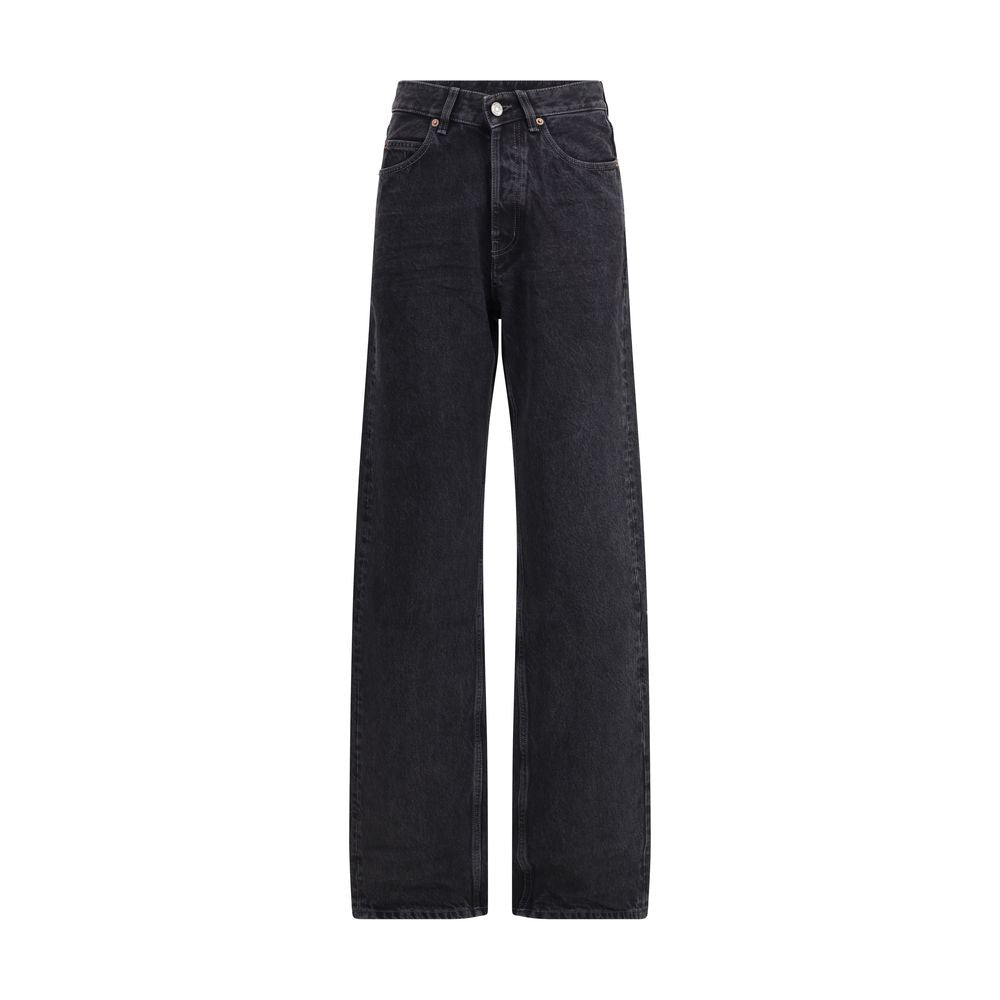 Saint Laurent - Black Cotton Slim Fit Jeans