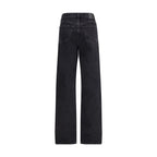 Saint Laurent - Black Cotton Slim Fit Jeans