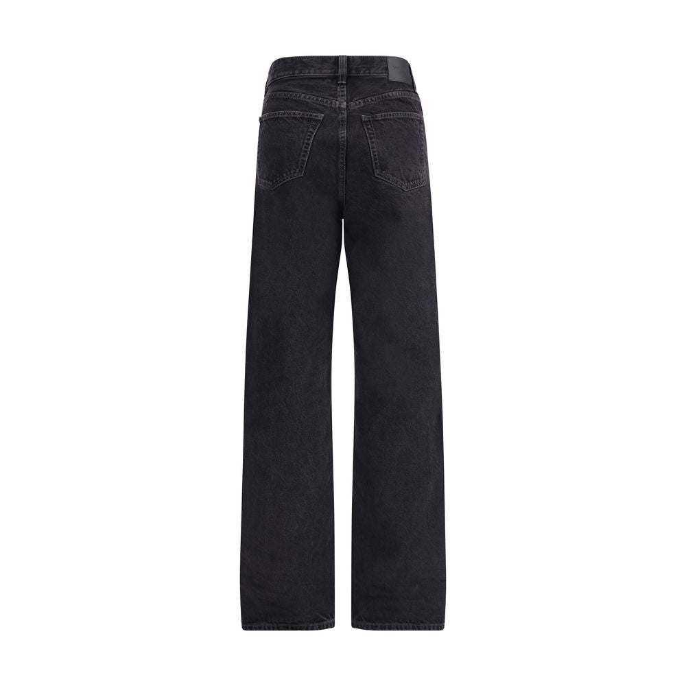 Saint Laurent - Black Cotton Slim Fit Jeans