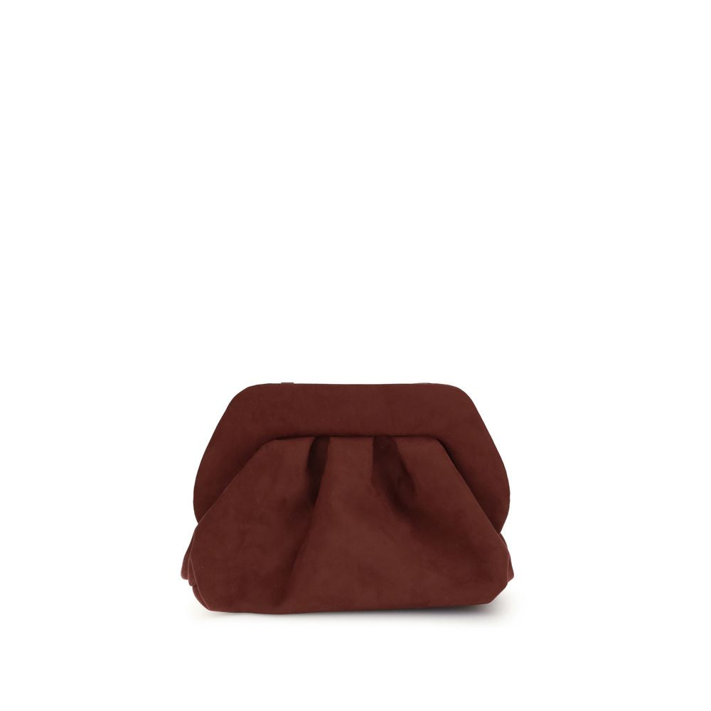 THEMOIRè - Bios suede Clutch Bag