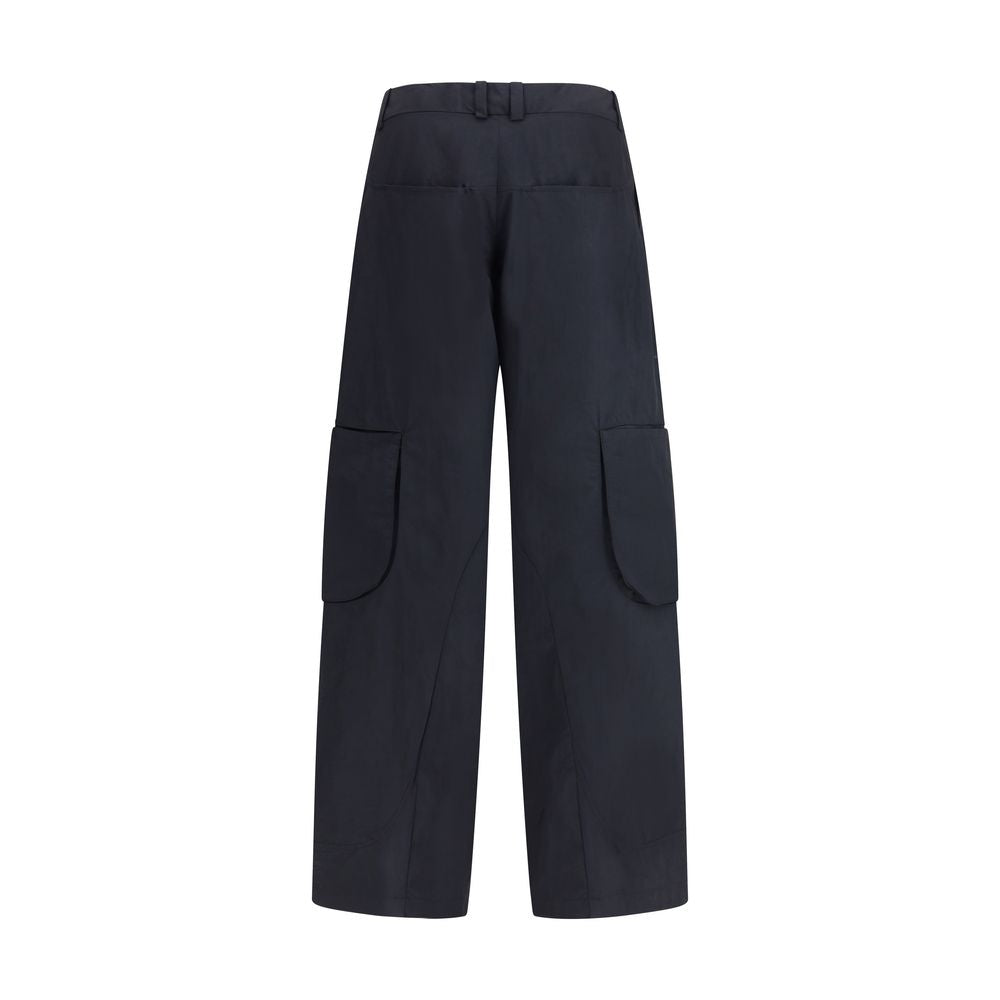 Jacquemus - Black Cotton Cargo Pants