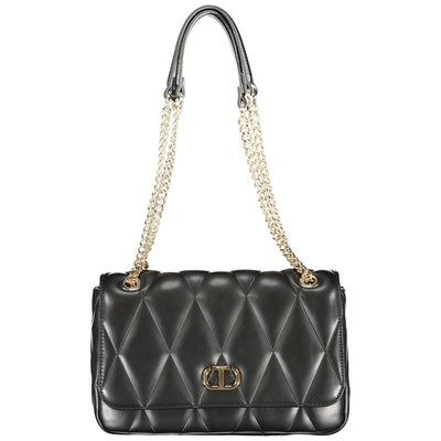 Twinset – Black Polyethylene Shoulder Bag
