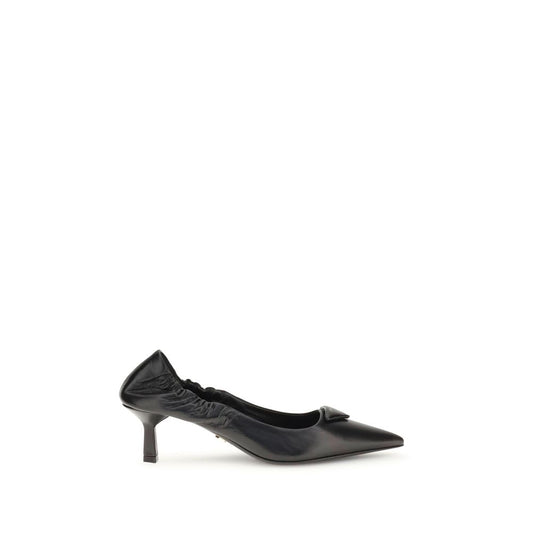 Prada – Leather Logo Pumps