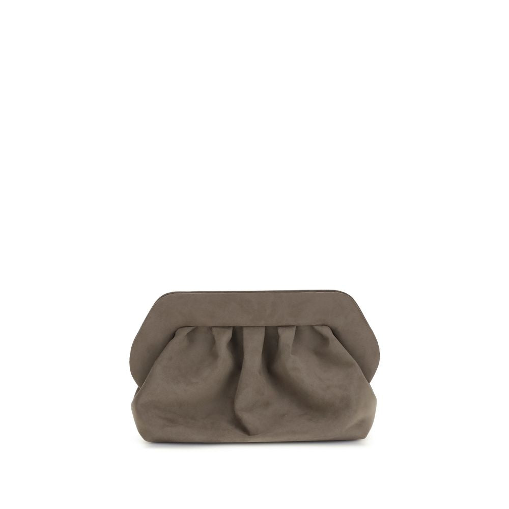 THEMOIRè - Bios suede Clutch Bag