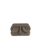 THEMOIRè - Bios suede Clutch Bag