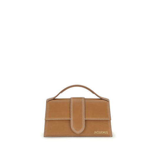 Jacquemus – Brown Leather Top-Handle Bag