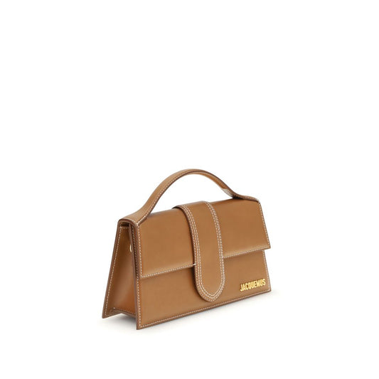 Jacquemus – Brown Leather Top-Handle Bag