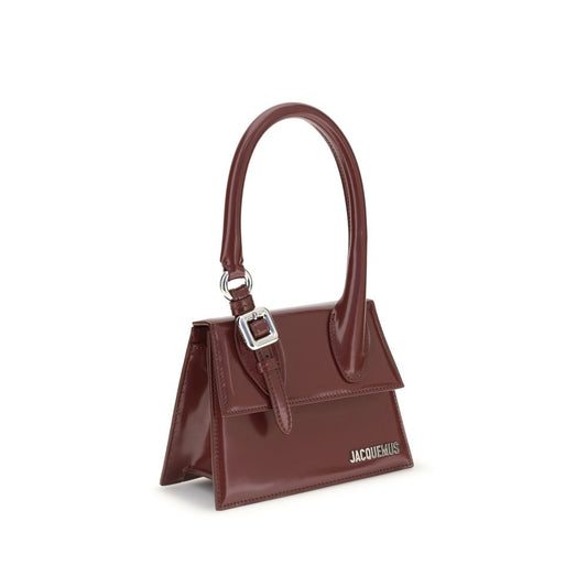 Jacquemus – Burgundy Leather Le Chiquito Bag