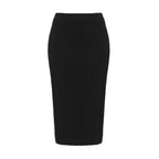PINKO - Black Viscose Skirt