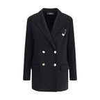 Versace - Black Cashmere Coat