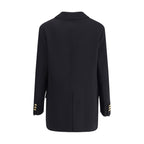 Versace - Black Cashmere Coat