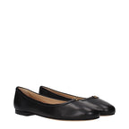 Chloé – Black Leather Ballet Flats