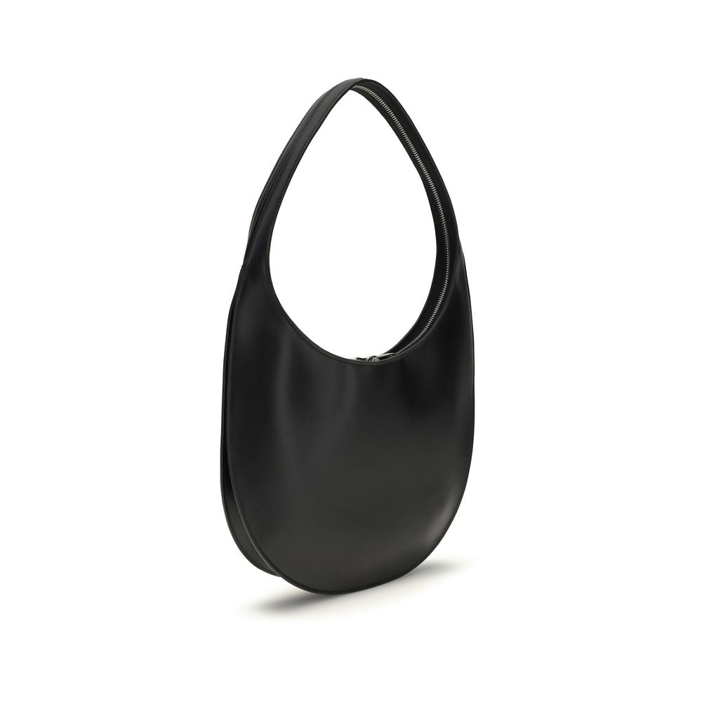 Coperni – Black Swipe Soft Medium Shoulder Bag