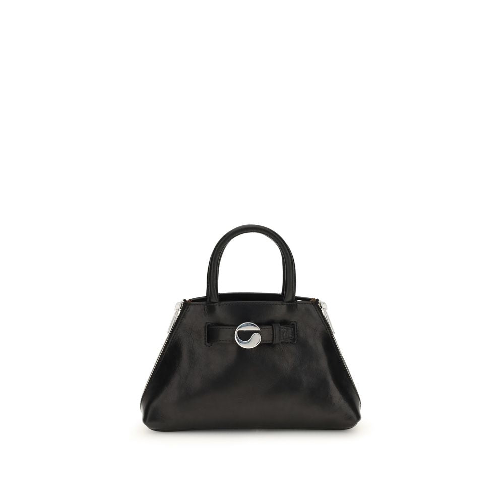 Coperni – Mini Data Bag in Black Leather