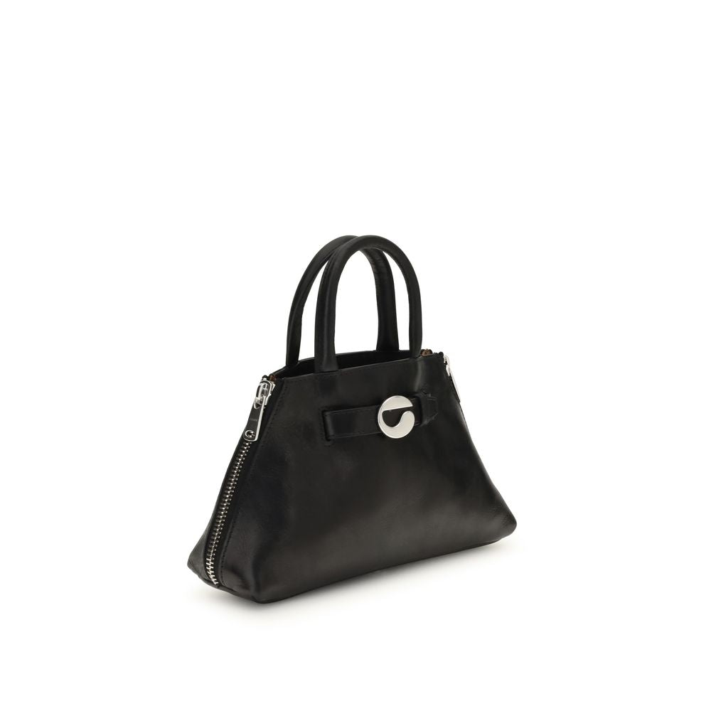 Coperni – Mini Data Bag in Black Leather