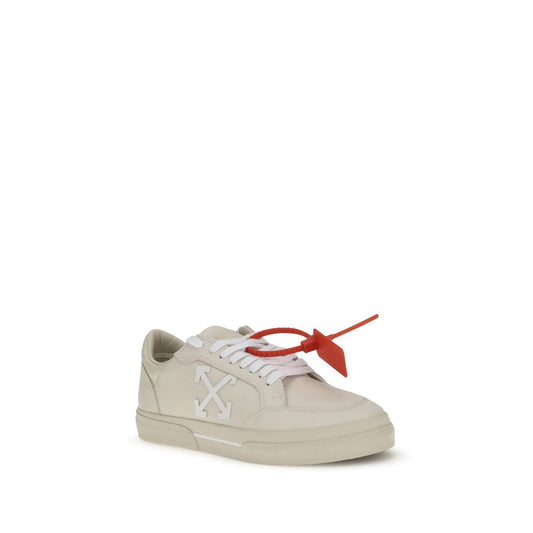 Off-White – Vulcanized Leather Sneakers