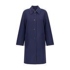 Tory Burch - Blue Wool Coat