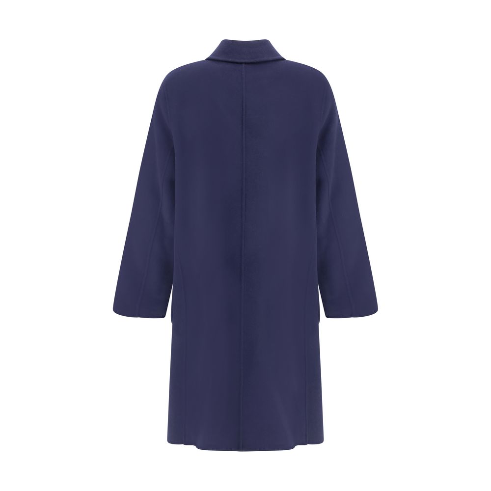 Tory Burch - Blue Wool Coat