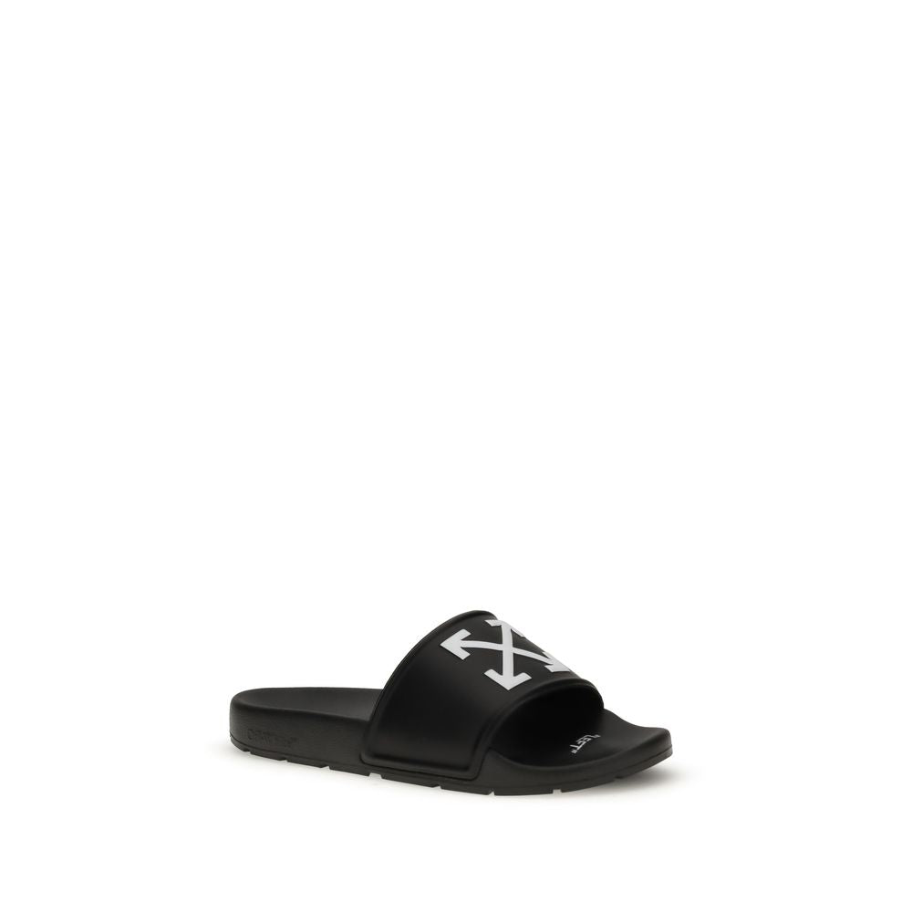 Off-White – Black Arrow Slides