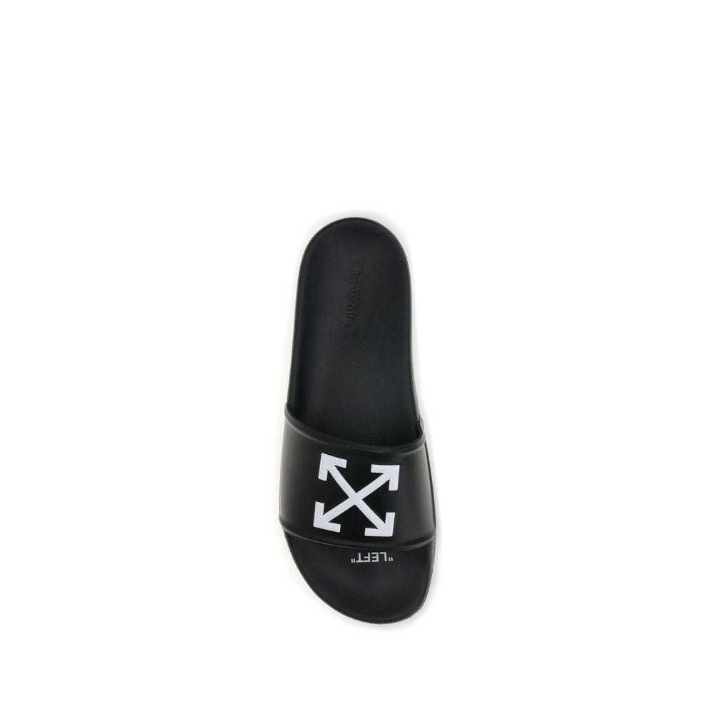 Off-White – Black Arrow Slides