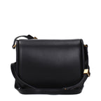 Pinko – Black Leather Crossbody Bag