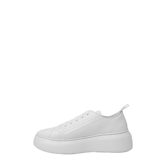 Armani Exchange – White Leather Sneakers