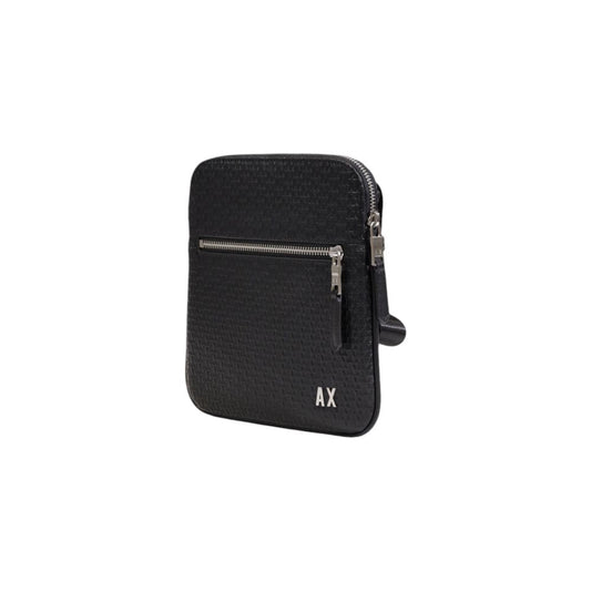 Armani Exchange – Black Polyester Messenger Bag