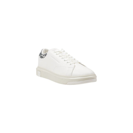 Armani Exchange – Black & White Leather Sneakers